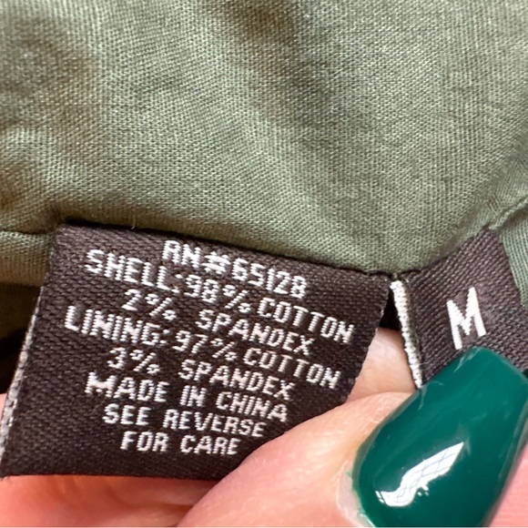 Women’s Luii Green Velvet Jacket Size Medium EUC - Picture 10 of 14